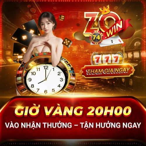 giờ vàng 20h tại Zowin